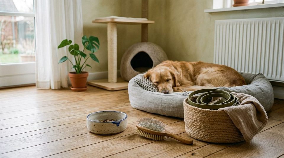 Illustrationsfoto til guiden: Pelspleje derhjemme: Børstning af hund og kat mellem groomingbesøg